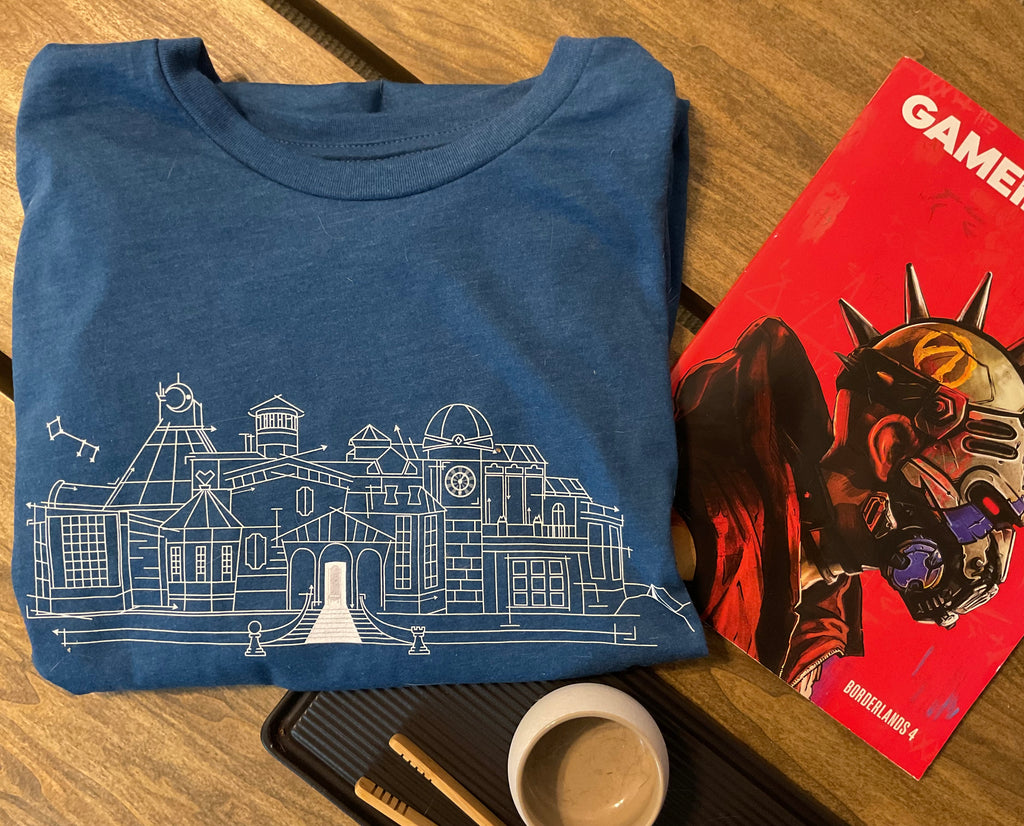 Blue Prince Inspired T-Shirt - Mount Holly
