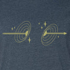Space Concept Unisex Tshirt - Worm Hole