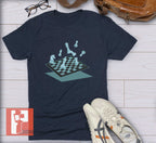 Science Concept Unisex Tshirt - Antigravity Chess