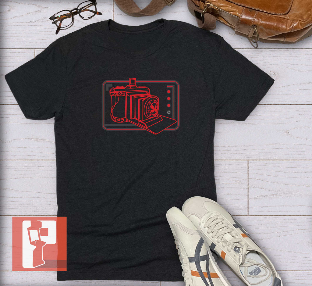 Fatal Frame Crimson Butterfly Tshirt - Camera Obscura Red