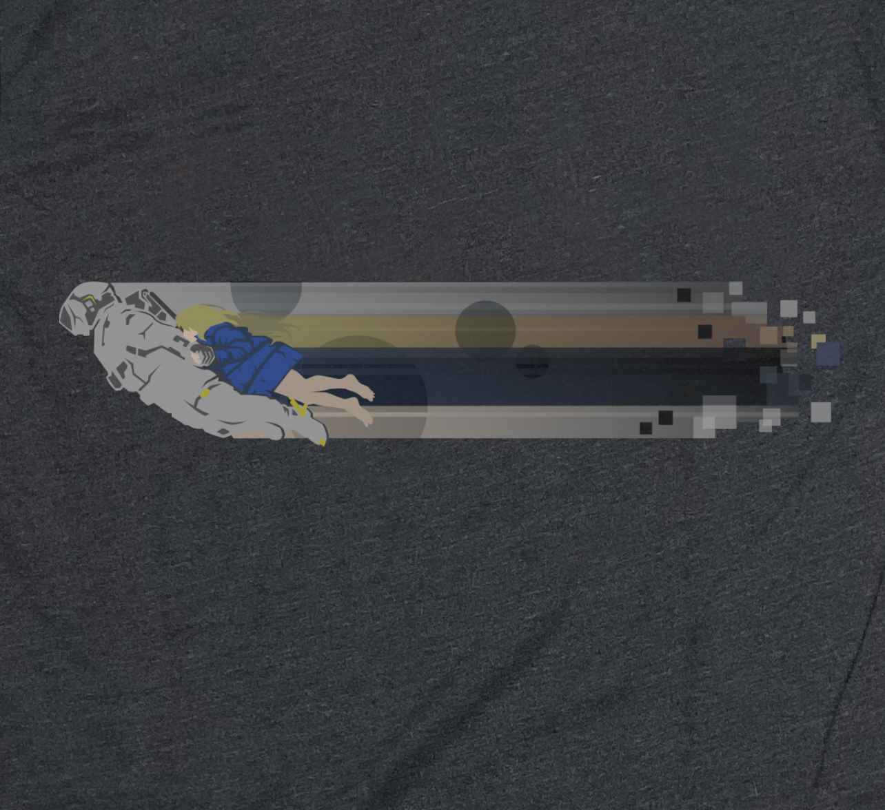 Pragmata Inspired Unisex Tshirt - Diana and Hugh v2