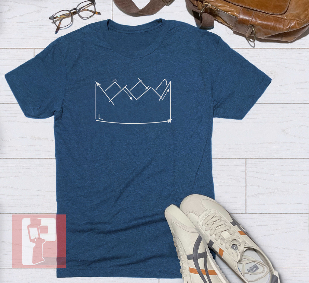 Blue Prince Inspired Tshirt - The Paper Crown