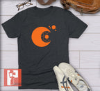 Outer Wilds Inspired Tshirt - Brittle Hollow Silhouette