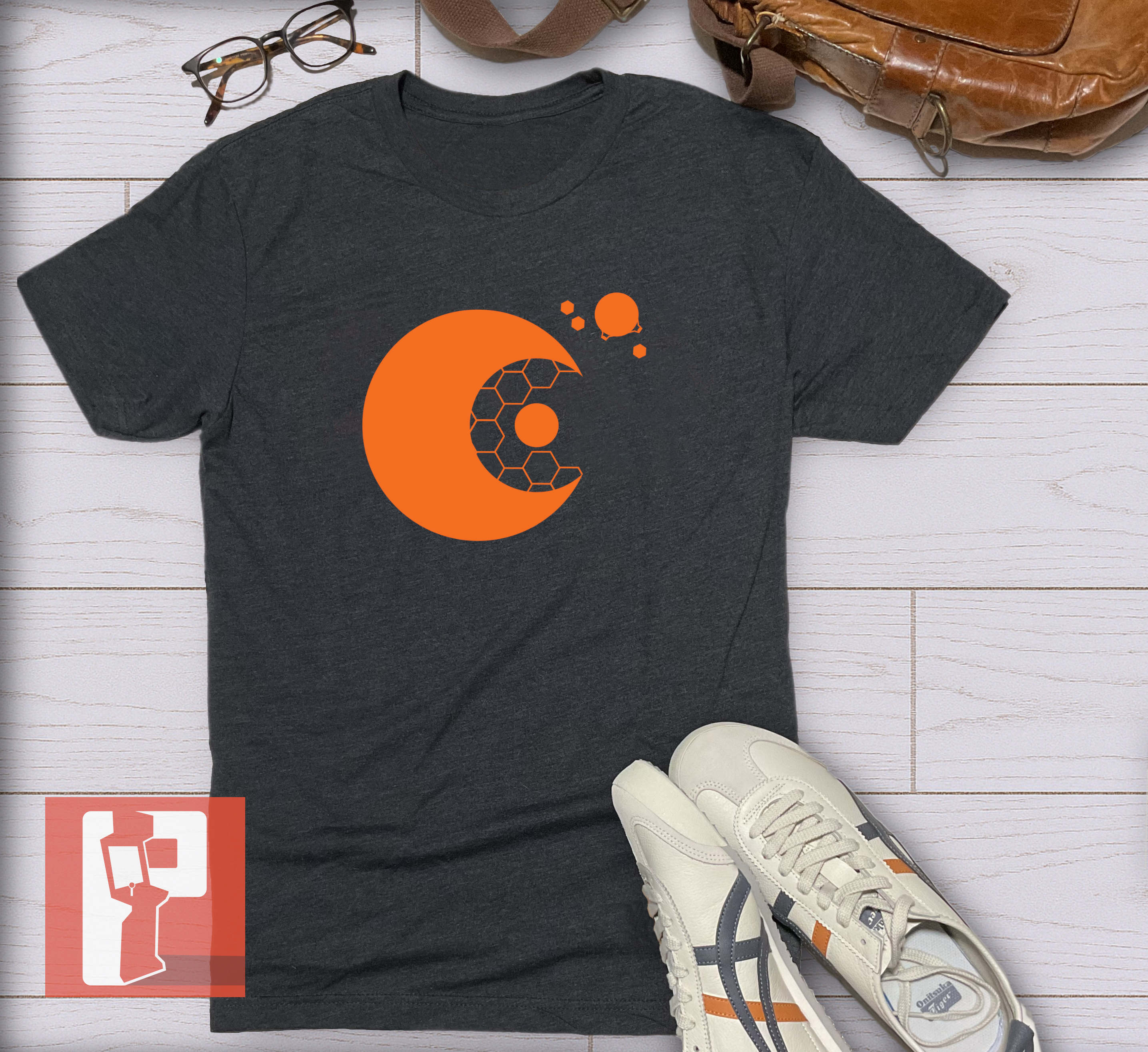 Outer Wilds Inspired Tshirt - Brittle Hollow Silhouette