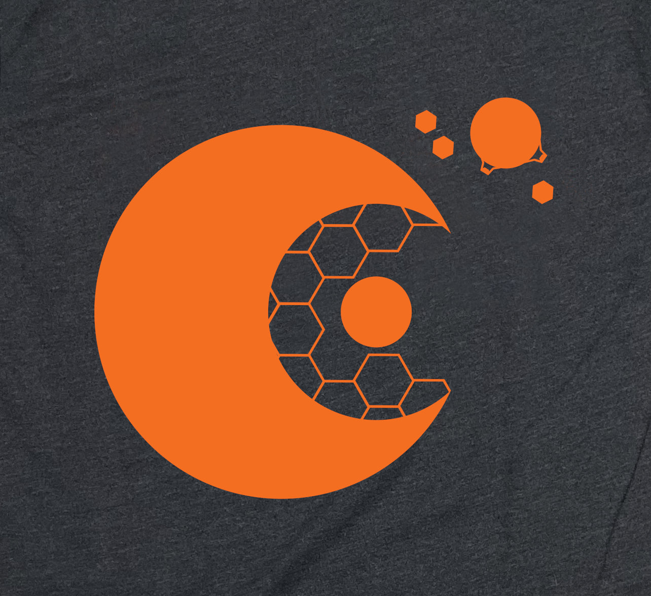Outer Wilds Inspired Tshirt - Brittle Hollow Silhouette