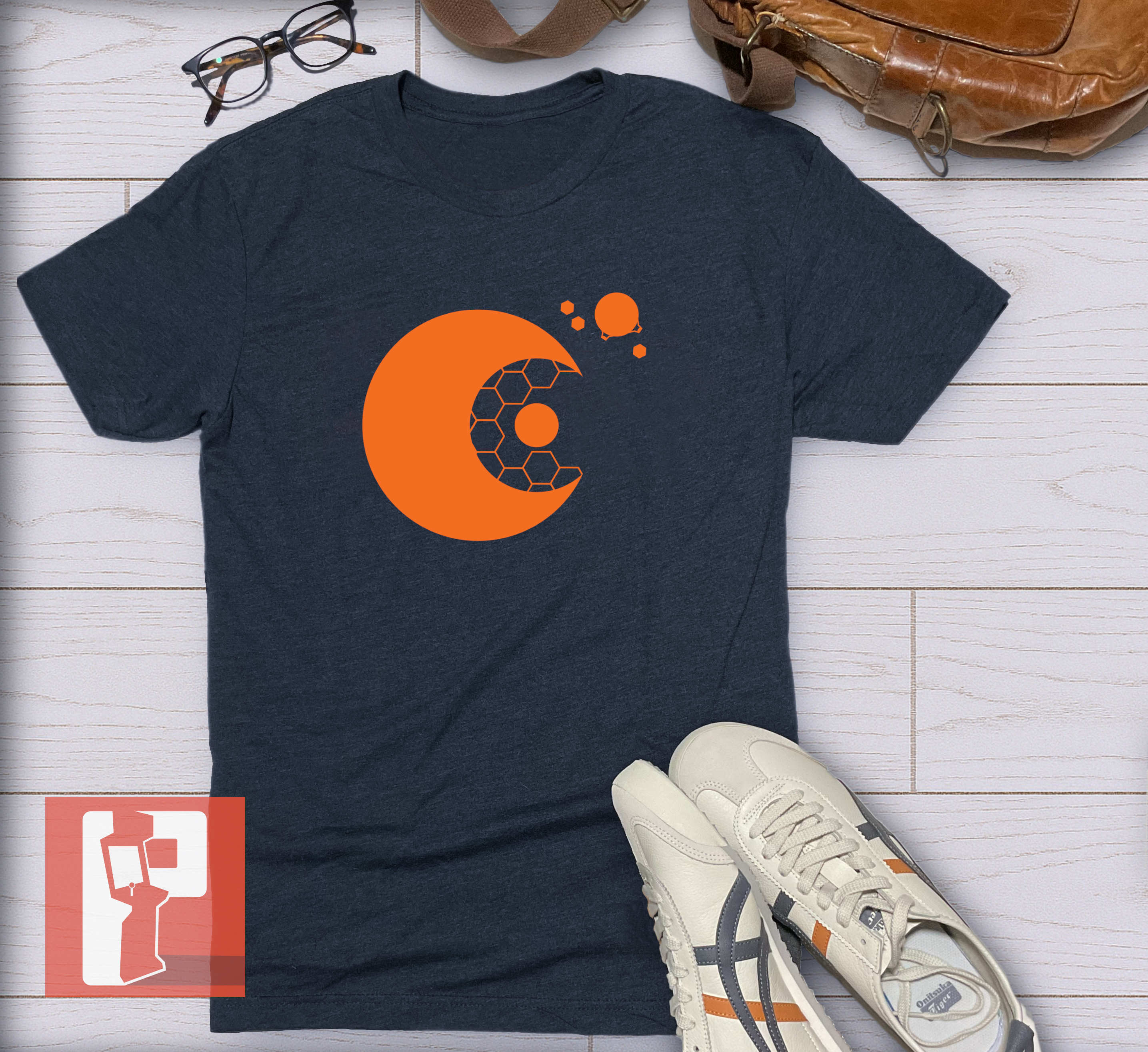 Outer Wilds Inspired Tshirt - Brittle Hollow Silhouette