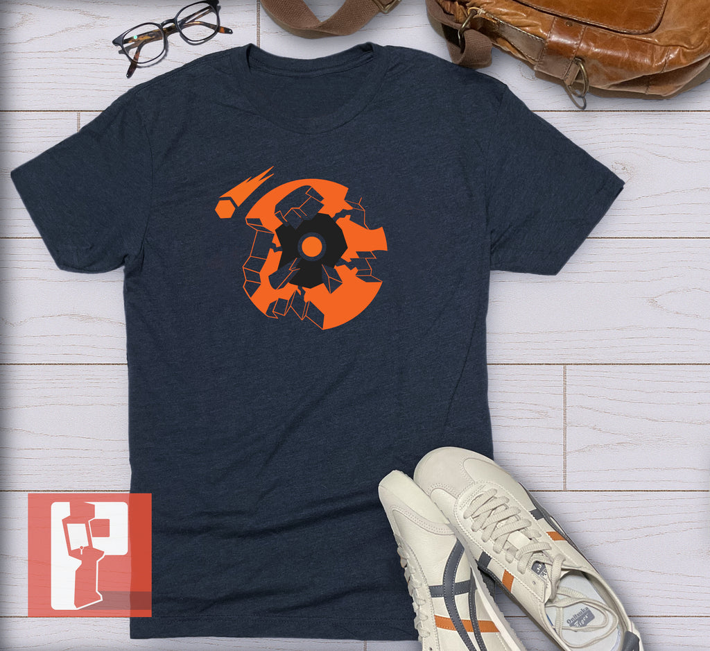 Outer Wilds Inspired Tshirt - Dark Bramble Silhouette
