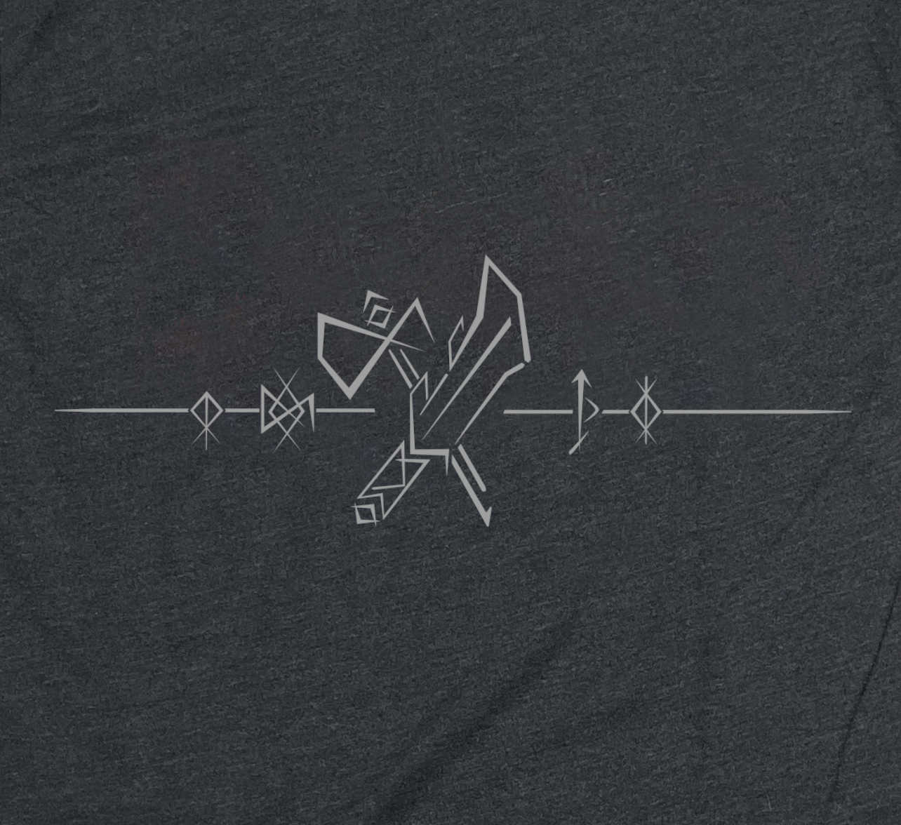 God of War Inspired Unisex Tshirt - Nordic Runes v2