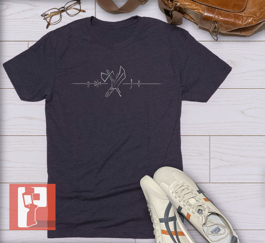 God of War Inspired Unisex Tshirt - Nordic Runes v2