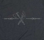 God of War Inspired Tshirt - Nordic Runes Line Art