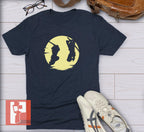 Ninja Gaiden Inspired Unisex Tshirt - Moonlit Duel