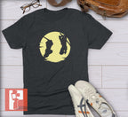 Ninja Gaiden Inspired Unisex Tshirt - Moonlit Duel