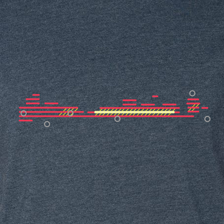 Science Concept Tshirt - NASA FERMI Gamma Wave Map