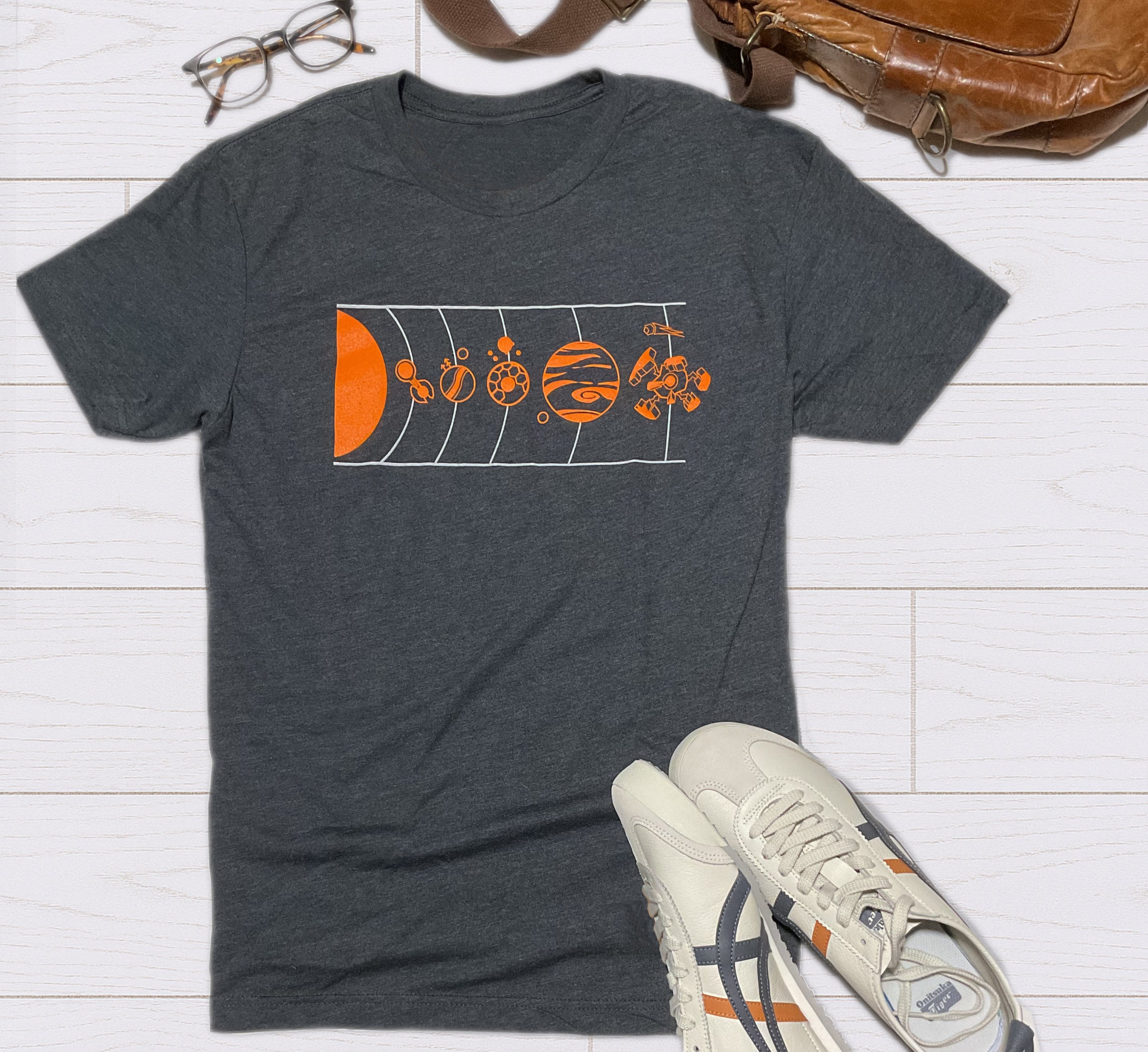 Outer Wilds Inspired Tee - Solar System Map