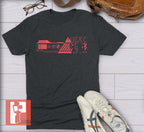 Marathon Inspired Tshirt - Zero Gravity Safety Poster
