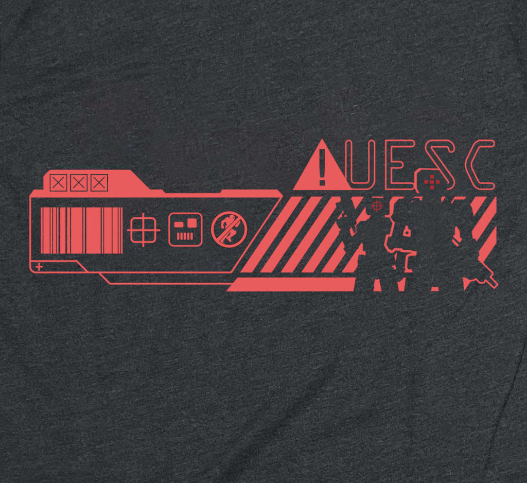 Marathon Inspired Tshirt - Zero Gravity Safety Poster