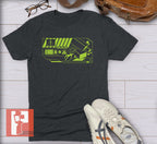 Marathon Inspired Tshirt - Zero Gravity Safety Poster