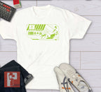 Marathon Inspired Tshirt - Zero Gravity Safety Poster