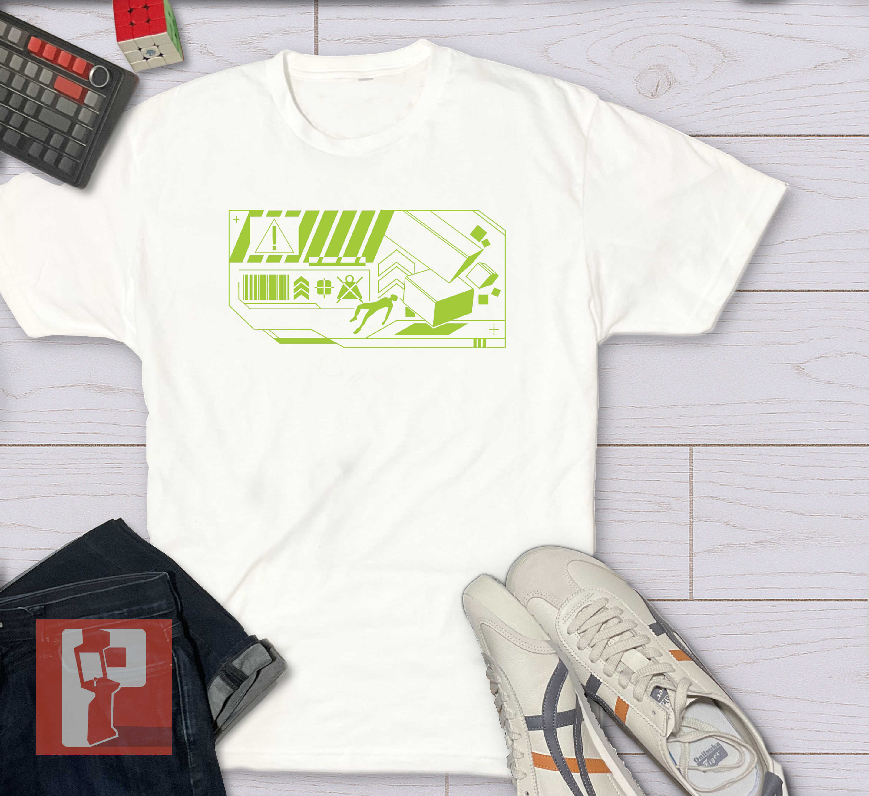 Marathon Inspired Tshirt - Zero Gravity Safety Poster