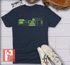 Marathon Inspired Tshirt - Zero Gravity Safety Poster v2