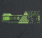 Marathon Inspired Tshirt - Zero Gravity Safety Poster v2