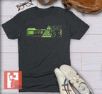 Marathon Inspired Tshirt - Zero Gravity Safety Poster v2