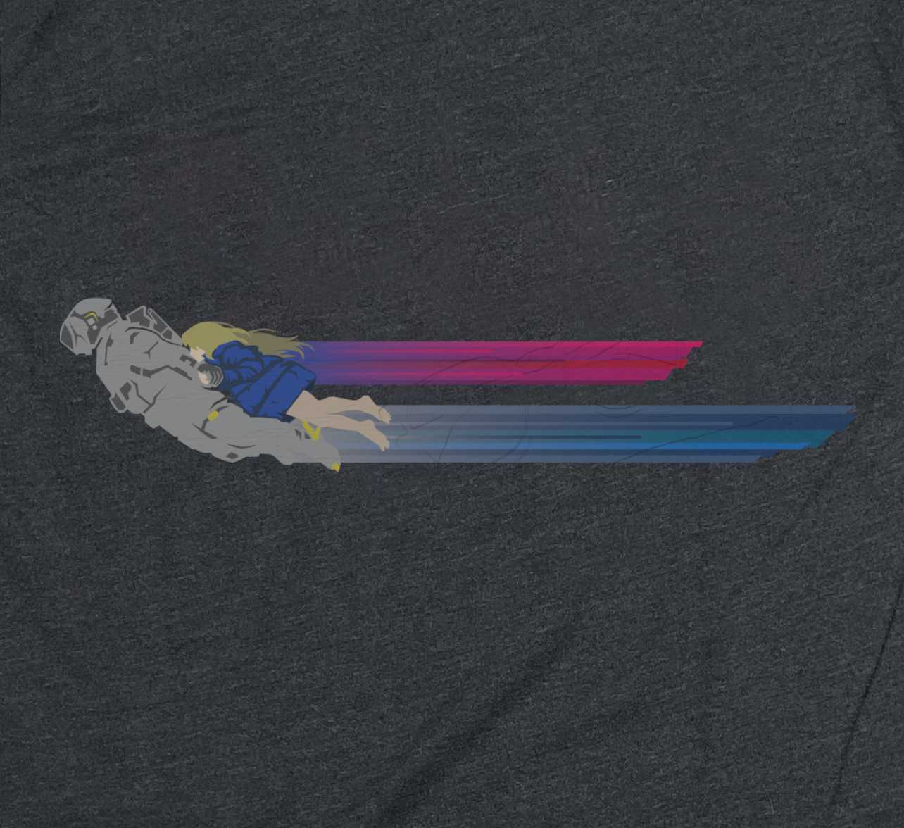 Pragmata Inspired Unisex Tshirt - Diana and Hugh