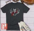 Communist Logo Horrific Necktie graphic t-shirt - Disco Elysium