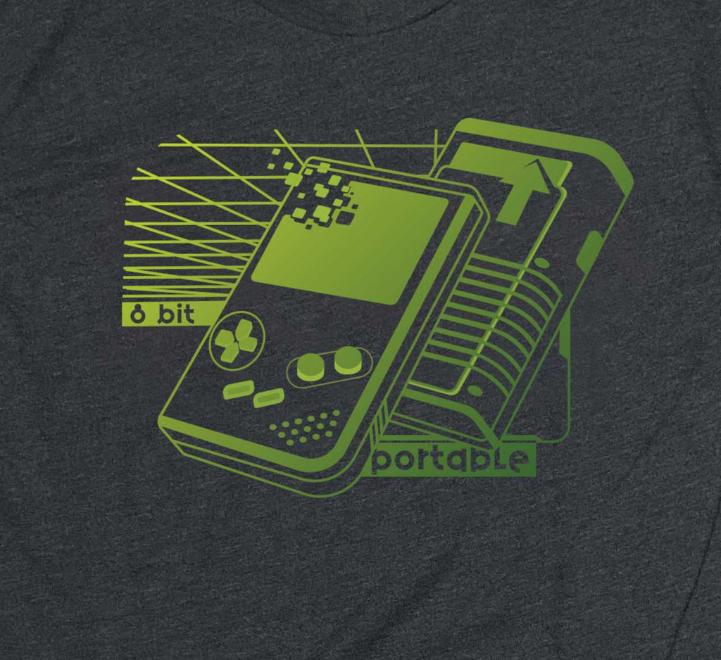 Gaming Console Tshirt - Mobile Gaming