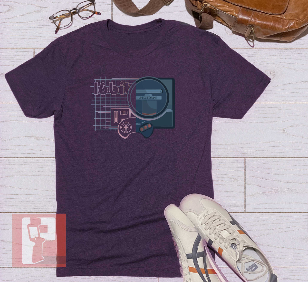 Retro Gaming Console Tshirt - 16 bit