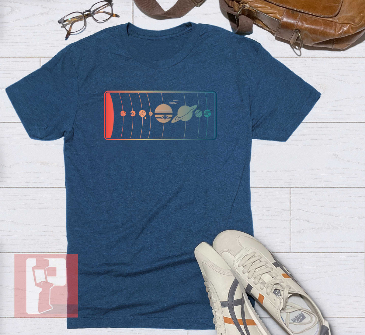 Science Concept Tshirt - Solar System Heat Map