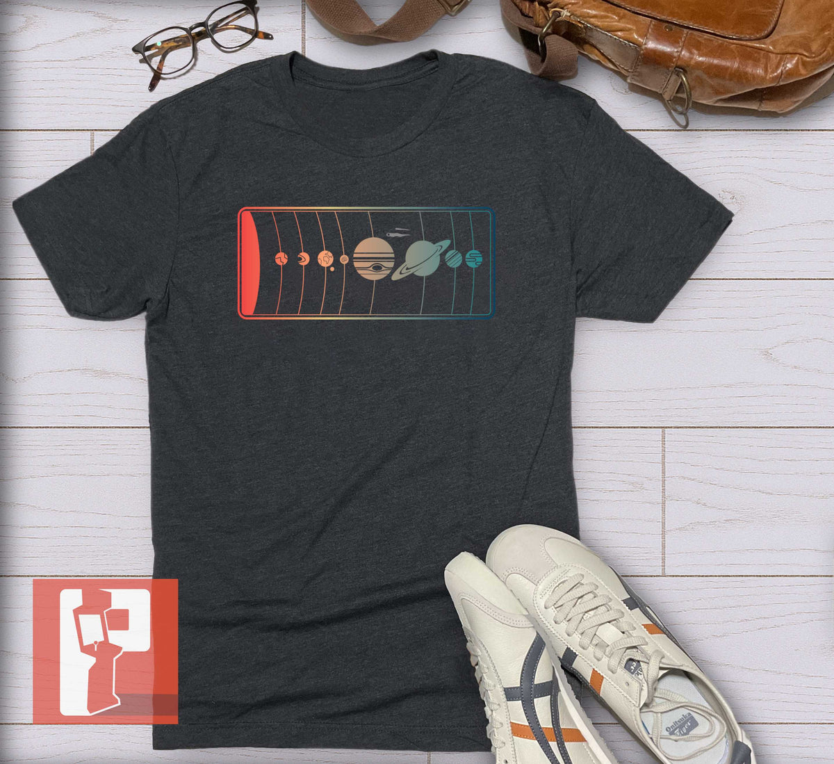 Science Concept Tshirt - Solar System Heat Map