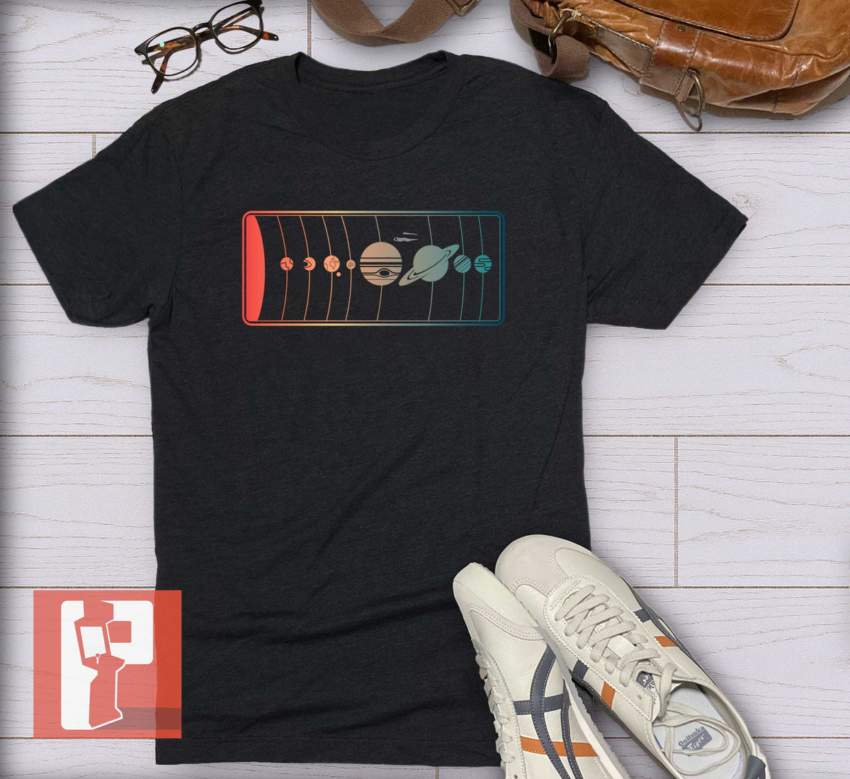 Science Concept Tshirt - Solar System Heat Map