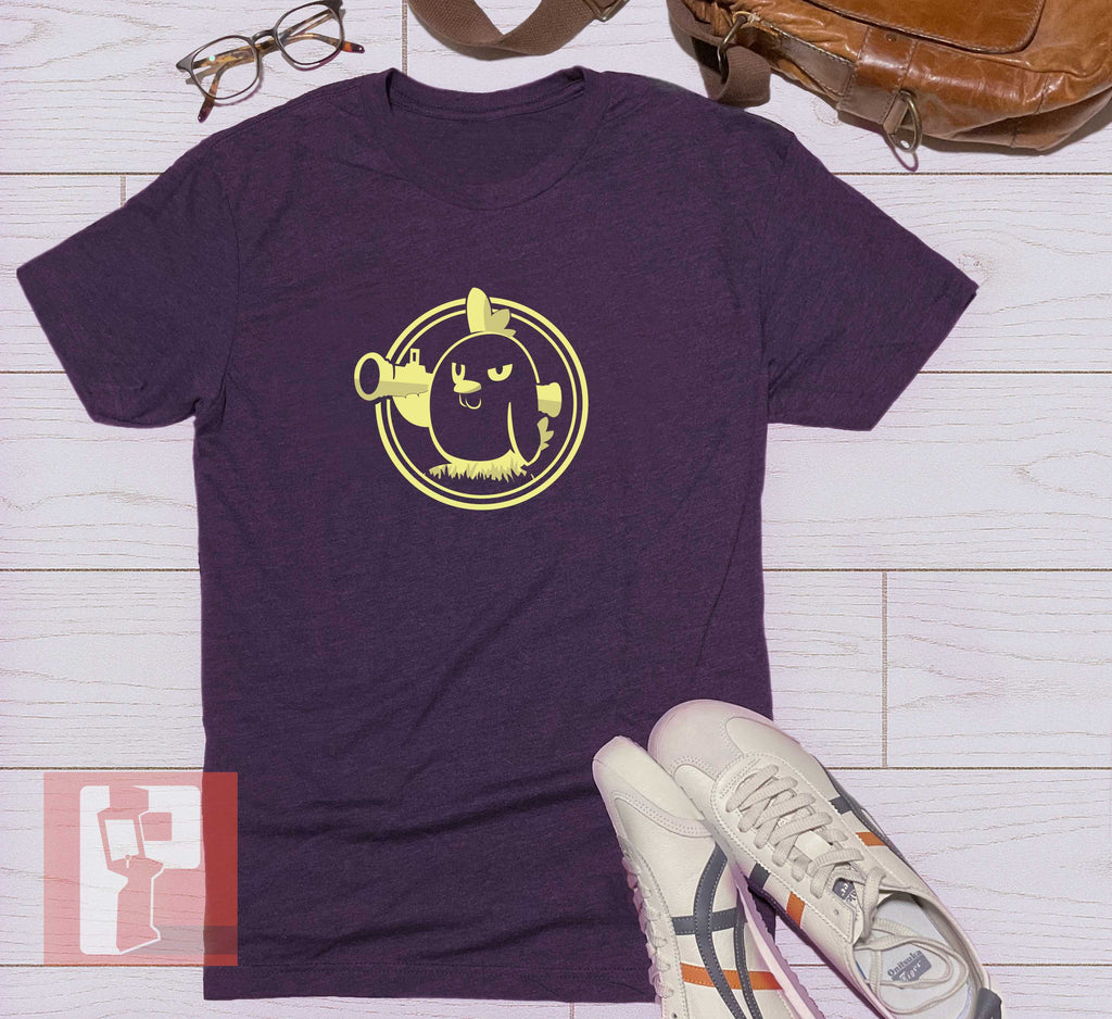 Chikipi Bazooka - Palworld Inspired Dark Humor Tshirt