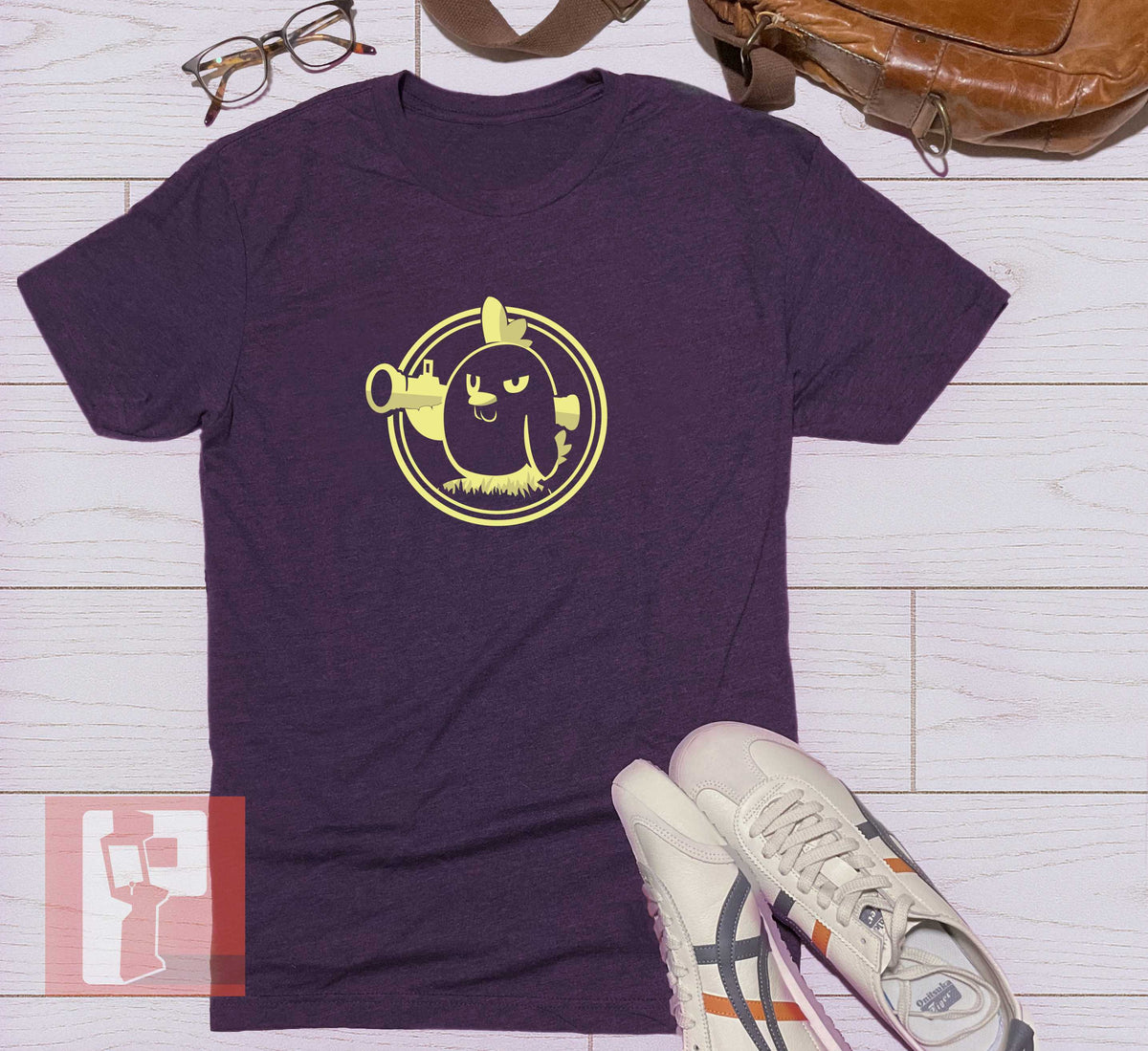 Chikipi Bazooka - Palworld Inspired Dark Humor Tshirt