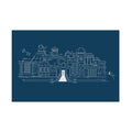 Blue Prince Inspired Matte Poster - Mount Holly
